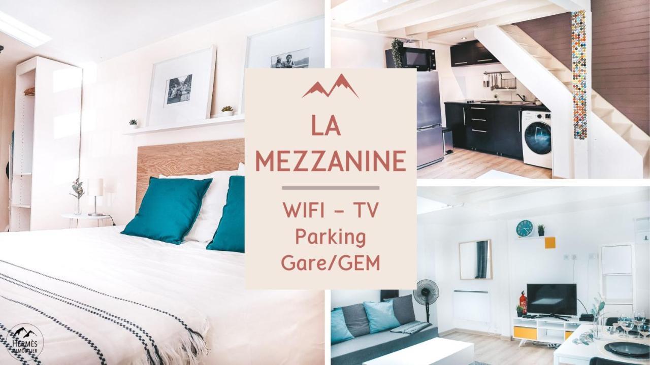 La Mezzanine - Grenoble Centre Gare - Appartement Et Parking Bagian luar foto